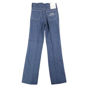 Maverick Straight Leg Jeans Boys 14 Regular Vintage 70s Blue Deadstock USA Made
